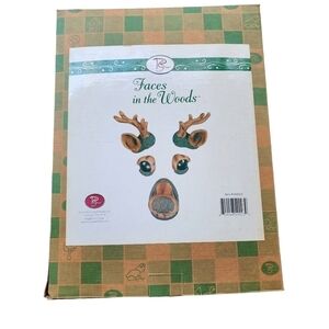 Yard ART for Tree Faces in the Woods Deer Face Tree Mount